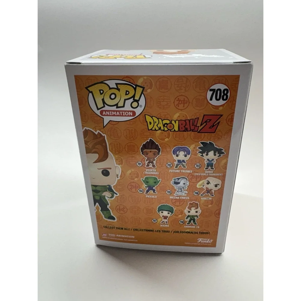 Funko‎ Pop Dragon Ball Z Android 16 #708 **DAMAGED BOX**